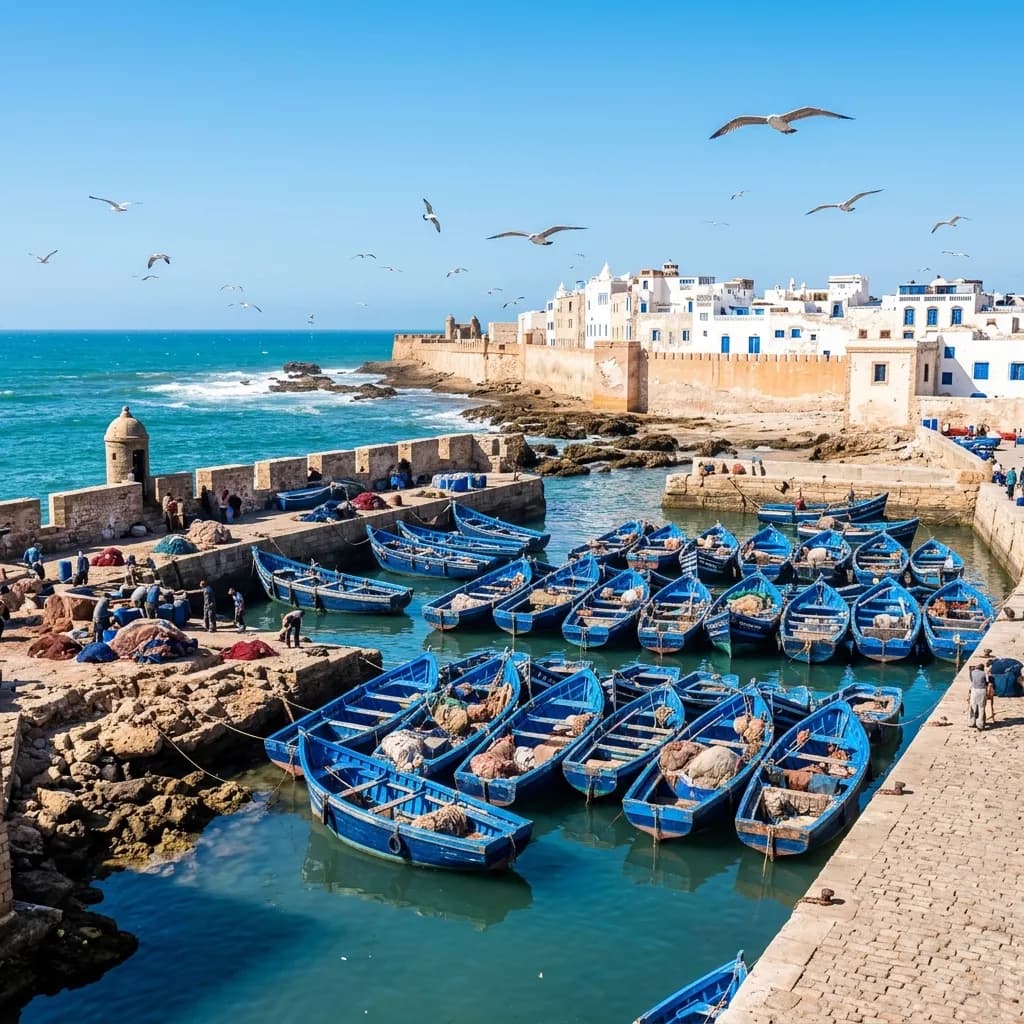 Pérolas do Atlântico: 4 dias em Essaouira e Agadir