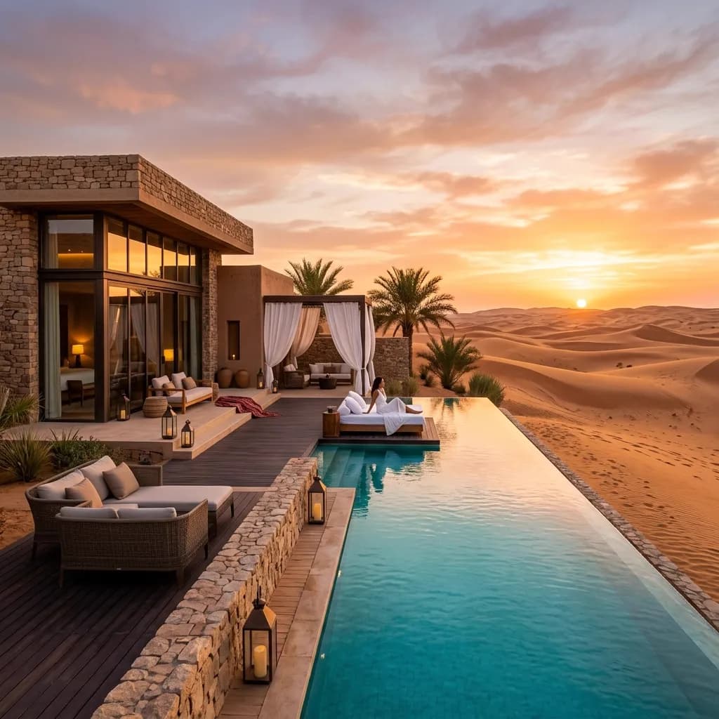 Saara Exclusivo: Villa Privativa no Deserto e Astronomia