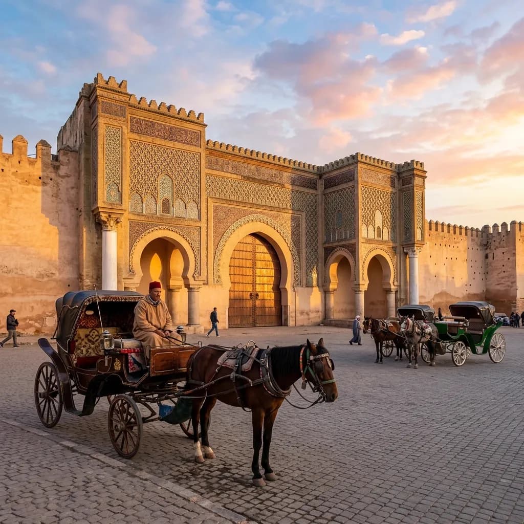 Escapada Real: 4 dias em Fez e Meknes de Casablanca